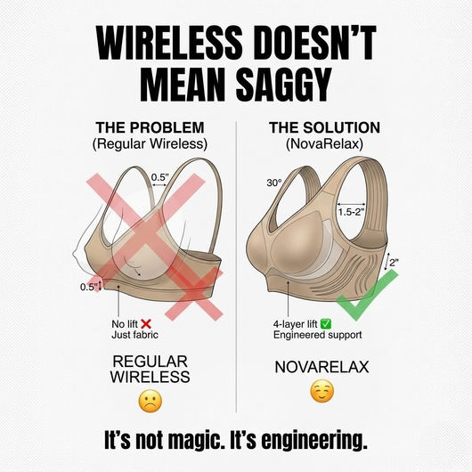 NovaRelax™ Back-Smoothing Support Bra