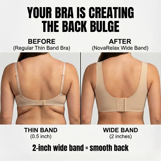 NovaRelax™ Back-Smoothing Support Bra